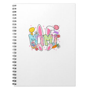 Oster-Mimi-Hasenohren Coquette-Schleife Osterhase  Notizblock