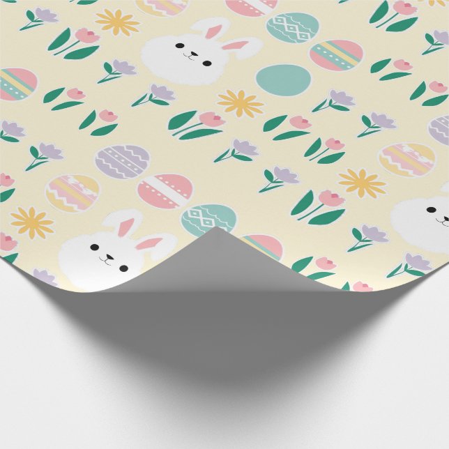 Oster-Muster-Geschenkpapier Geschenkpapier (Ecke)