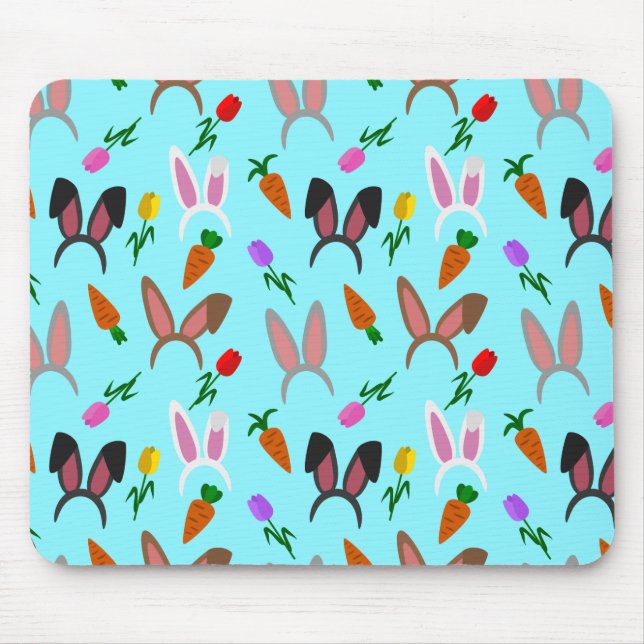 Oster-Ohren Mousepad (Vorne)