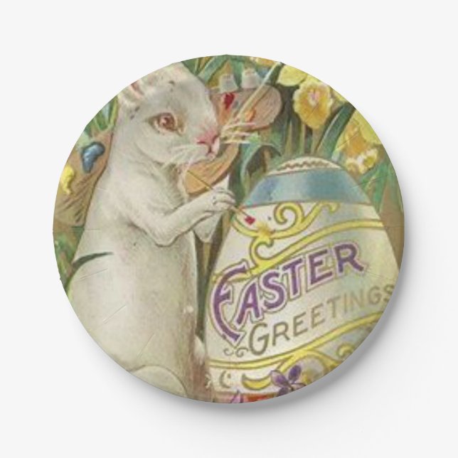 Oster-Papierteller Pappteller (Vorderseite)