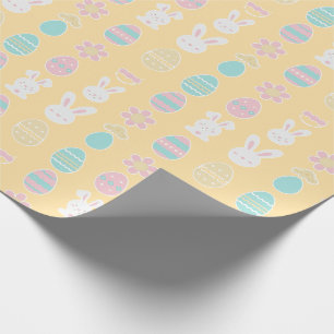 Oster-Parade-Geschenkpapier im Pastell-Look Geschenkpapier