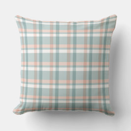 Oster-Pastell-Gingham-Wurfkissen Kissen