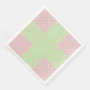 Oster-Pastell-Kreuz-Party-Papier-Servietten Serviette