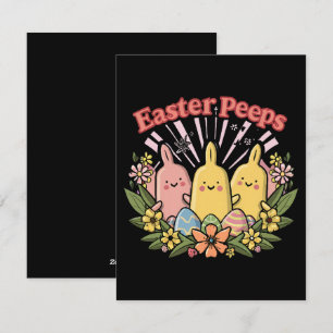 Oster-Peeps Feiertagskarte