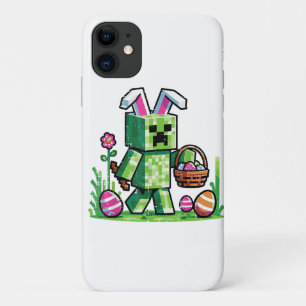 Oster-Pixel-Gaming-Hase-Eierjagd Case-Mate iPhone Hülle
