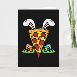 Oster-Pizza-Scheibe Hasenohren Lustiger Snack Esse Karte