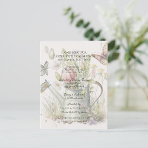 Oster-Potluck-Brunch Ostereiersuche Einladung