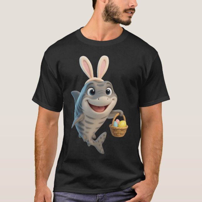 Oster-Pyjama-Hai T-Shirt (Vorderseite)