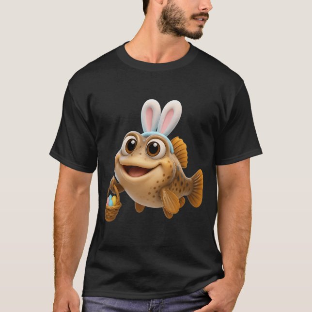 Oster-Schlammspringer-Fisch T-Shirt (Vorderseite)