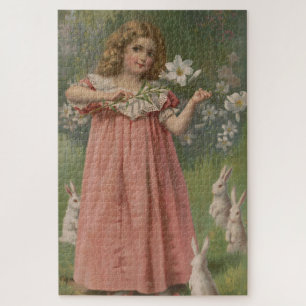 Oster-Schönheiten, Vintage-Illustration, 1898