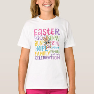 Oster-Shirt mit Hase, personalisiertes Oster-Shirt T-Shirt