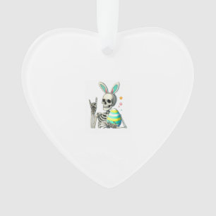 Oster-Skelett-Hasen-Fels-Hand-Rocker-Jungen-Kinder Ornament