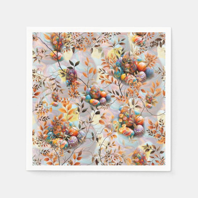 Oster Sonntag Feierlichkeiten Serviette (Vorderseite)