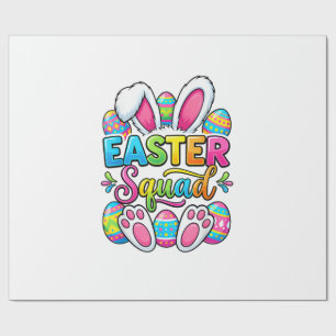 Oster-Squad-Familien-Matching-Couple-Ostern-Männer Geschenkpapier