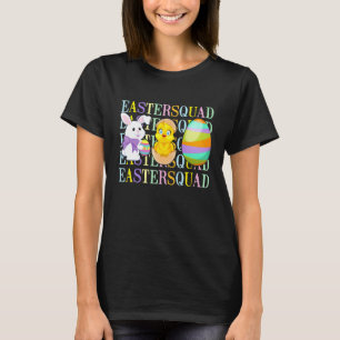 Oster-Squad-Hase Hühner Eier  Für Kinder Frauen Ic T-Shirt