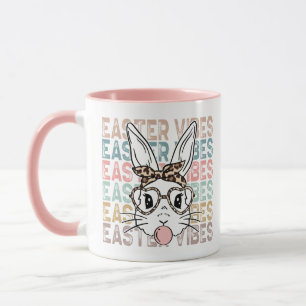 Oster Stimmung Süßer Retro-Hase Tasse