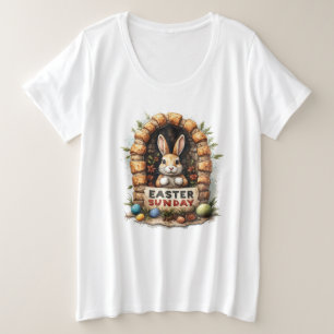 Oster-T-Shirt Große Größe T-Shirt