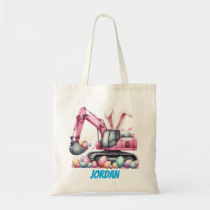 Oster-Tasche für Kinder – Baustellenfahrzeug & Eie Tragetasche