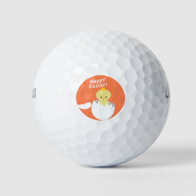 Oster-Thema süßes Design Golfball (Vorderseite)