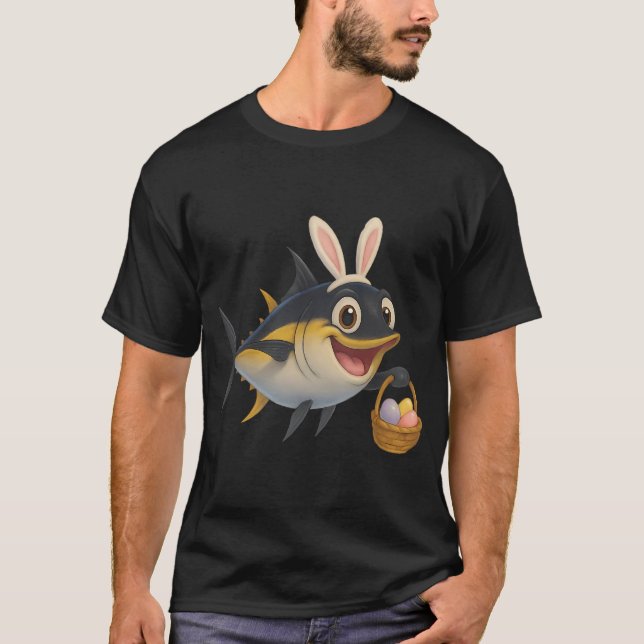 Oster-Thunfisch T-Shirt (Vorderseite)