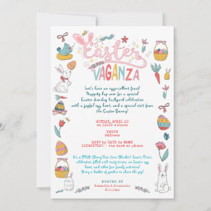Oster Vaganza Pascua Garden Piazza della Riforma Einladung