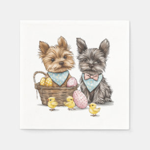 Oster-Yorkshire-Terrier-Hunde Serviette