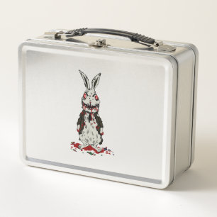 Oster-Zombie-Hase Halloween-Hase Metall Brotdose