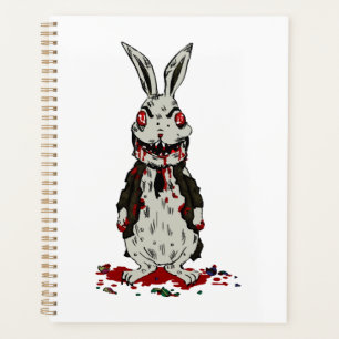 Oster-Zombie-Hase Halloween-Hase Planer