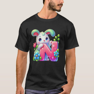 Ostera Alphabet Buchstabe N u2013 Lustiges ABC-Ei  T-Shirt
