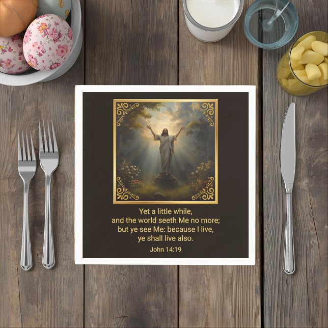 Osterauferstehung Religiös Serviette (Von Creator hochgeladen)