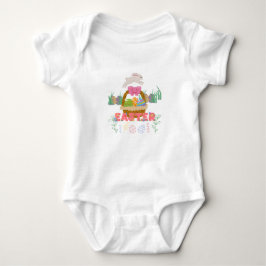 OsterBaby Bodysuit - Niedliches Bunny & Egg 1 Stüc Baby Strampler