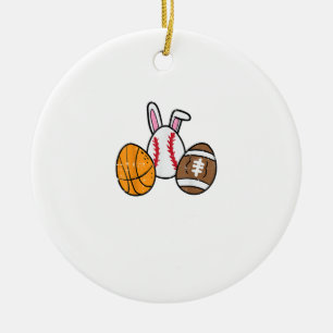 Osterbälle Basketball Baseball Fußball Jungen Kind Keramik Ornament