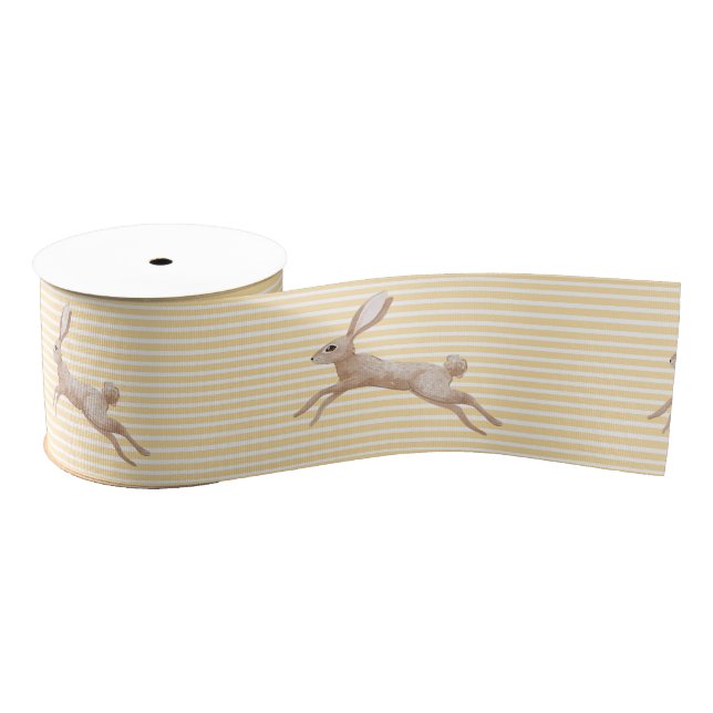 Osterband mit schießendem Sonnendesign Ripsband (Spule)