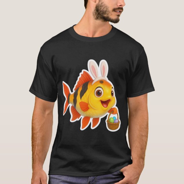 Osterbarbenfisch T-Shirt (Vorderseite)