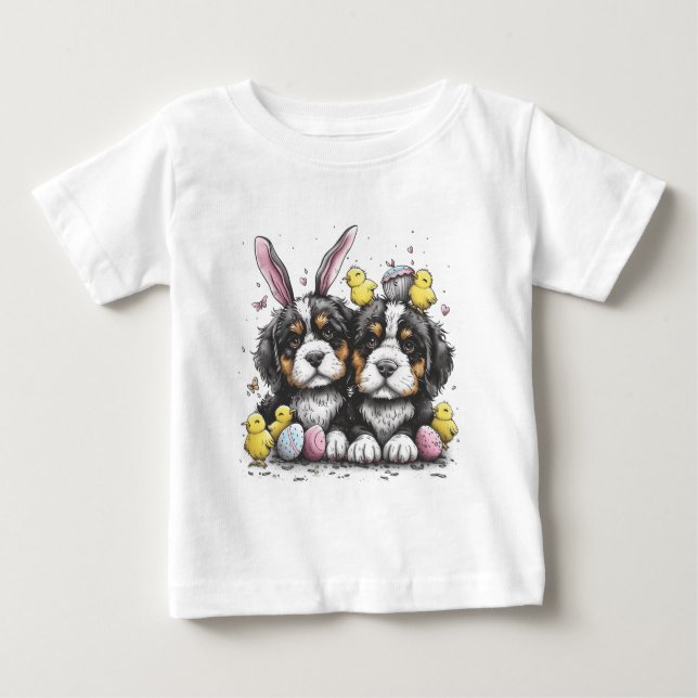 Osterberner Hunde Baby T-shirt (Vorderseite)