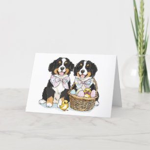 Osterberner Hunde Feiertagskarte