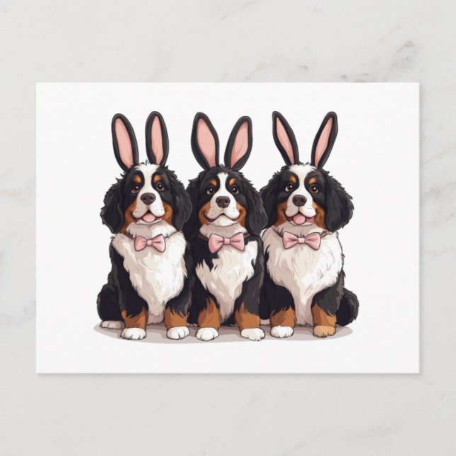 Osterberner Hunde Postkarte (Vorderseite)