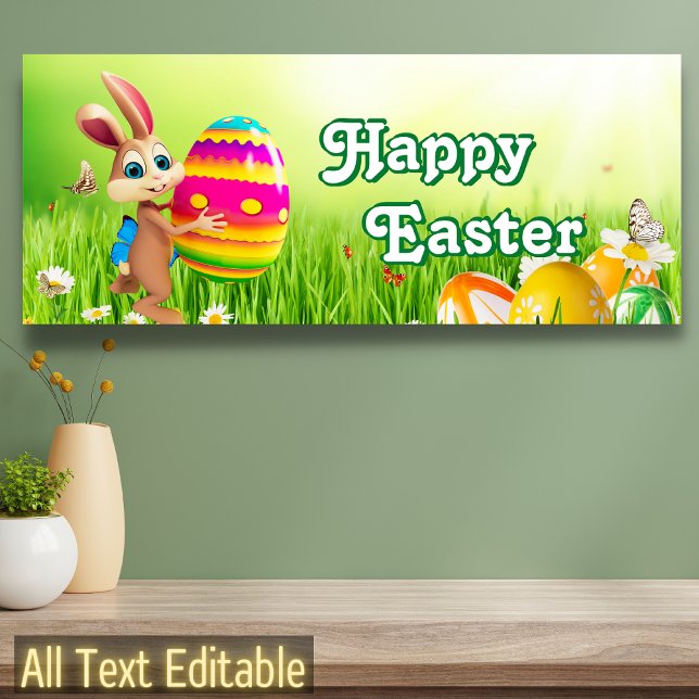 Osterblich Bunny Egg Hunt Ostereier Ostern Party N Banner (Von Creator hochgeladen)