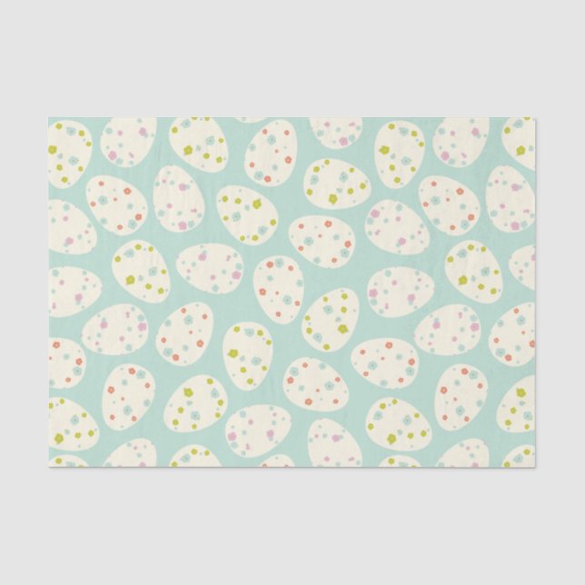 Osterblumenäpfel Seidenpapier (Vorderseite)
