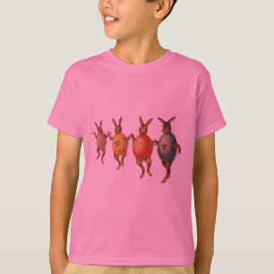 Osterblüte tanzende Eier T-Shirt