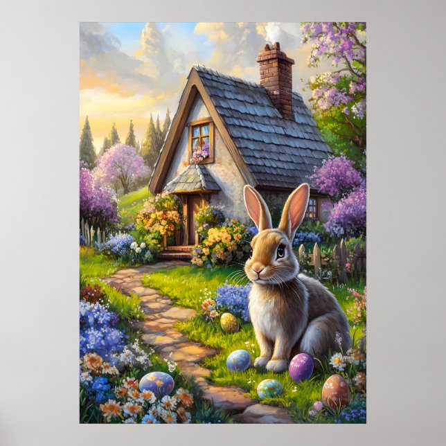 Osterblütengarten Mendrisiotto Poster (Vorne)