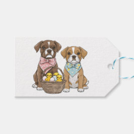 Osterboxer Hunde Geschenkanhänger