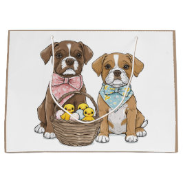 Osterboxer Hunde Große Geschenktüte