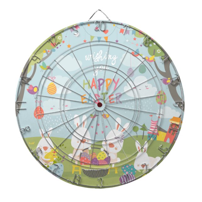 Osterbraten Dartscheibe (vorne)