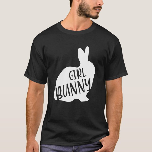 Osterbraun Kostüm Erwachsene Matching Outfits Girl T-Shirt (Vorderseite)