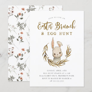 Osterbrunch & Eierjagd Einladung