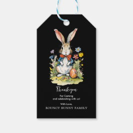 Osterbrunch & Eierjagd | Wildblume Bunny Geschenkanhänger