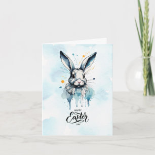 Osterbrunch & Ostereiersuche   Wasserfarben-Hase