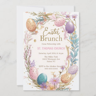 Osterbrunch-Ostersuche Party Ostern Einladung