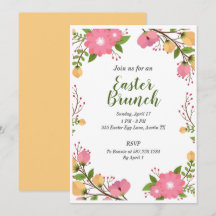 Osterbrunch-Party Einladung